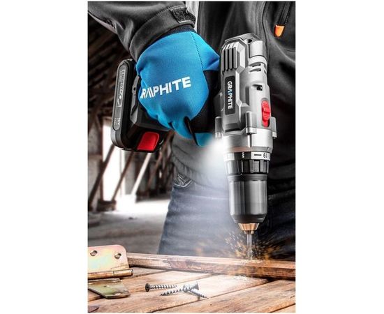 Аккумуляторная дрель-шуруповерт GRAPHITE Energy+ 58g006 – изображение 4