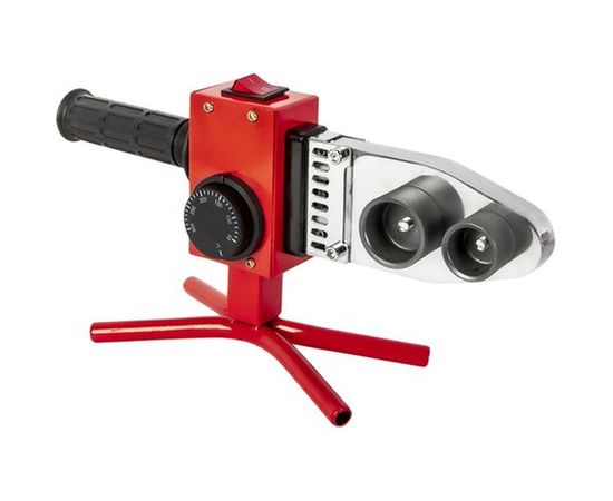 Сварочный аппарат для пластиковых труб QUATTRO ELEMENTI ST-850 850 Вт, насадки 20-32 мм, кейс 793-329 – изображение 4