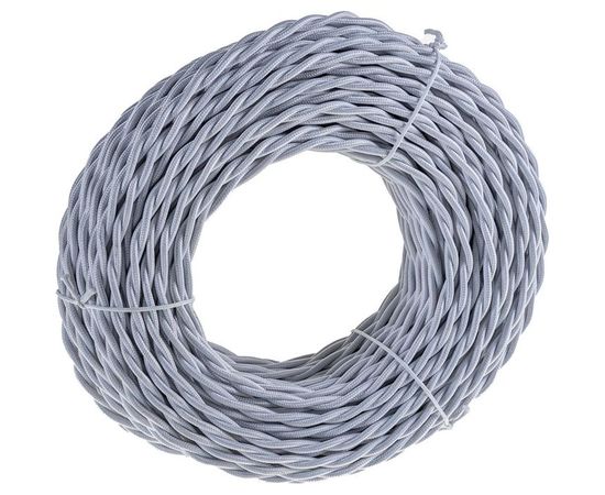 Витой провод Retrika ретро 2х2.5 белый, 50м RP-22501 – изображение 3