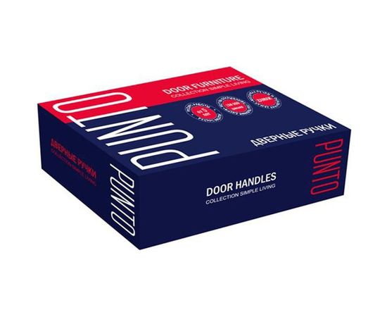 Раздельная ручка PUNTO FENIX ZR SN/CP-3 матовый никель/хром 41087 – изображение 2