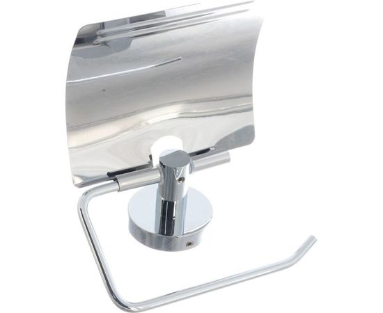 Держатель туалетной бумаги SIBO LAZIO с крышкой, хром SI11105 – изображение 3