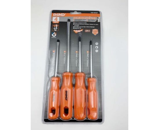 Набор отверток SHIND 4 шт 94427 – изображение 4