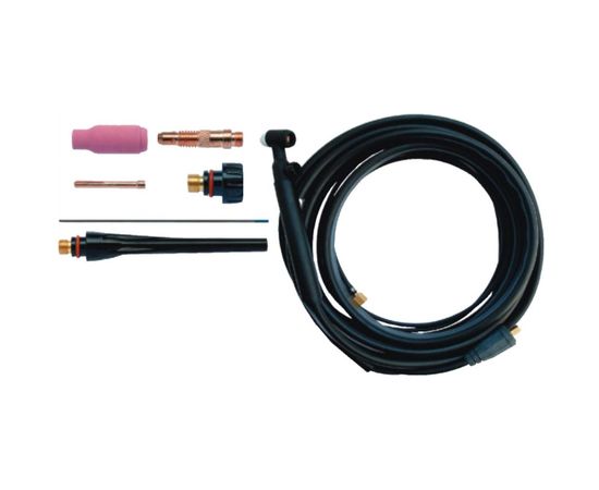 Горелка вентильная TIG 26 (140 А; DX50; 4 м) для TIG-сварки FUBAG 68 314 – изображение 2