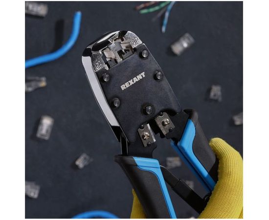 Кримпер для обжима REXANT HT-500R 8P8C, 6P4C 12-3434-1 – изображение 4