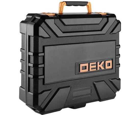 Аккумуляторная отвертка DEKO DKS4FU-Li в кейсе, набор инструментов 112 предметов 063-4153 – изображение 4
