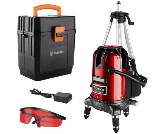 Лазерный самовыравнивающийся уровень DEKO LL57 SET 7 065-0294 – изображение 2