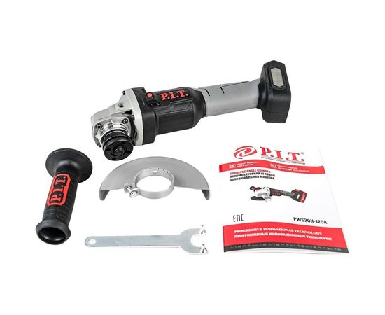 Аккумуляторная бесщеточная шлифмашина P.I.T. PWS20H-125A – изображение 3