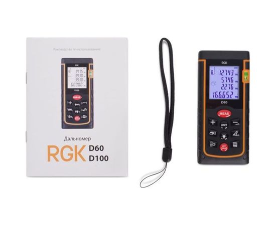 Лазерная рулетка RGK D60 – изображение 3