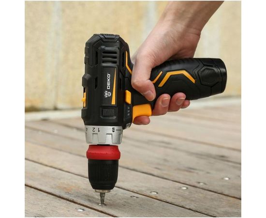 Аккумуляторная дрель-шуруповерт DEKO GCD12DU3 063-4115 – изображение 4