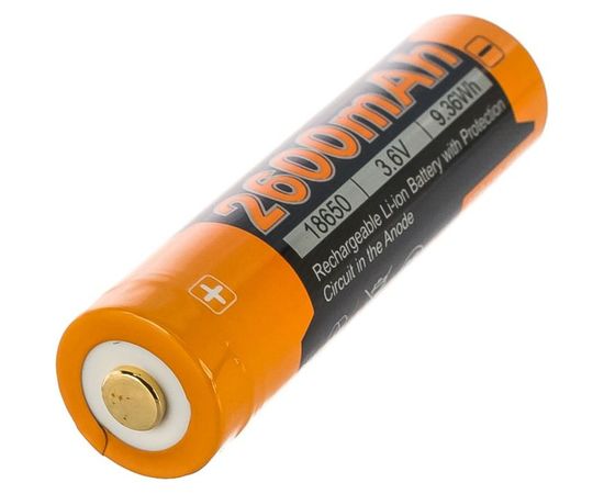 Аккумулятор Fenix 18650 с разъемом для USB ARB-L18-2600U – изображение 5