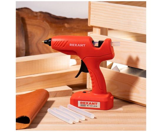 Аккумуляторный клеевой пистолет REXANT ЭКСПЕРТ 12-1553 – изображение 10