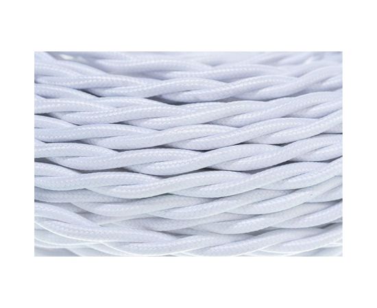 Витой провод Retrika ретро 2х2.5 белый, 50м RP-22501 – изображение 8