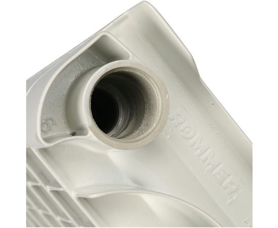 Алюминиевый радиатор ROMMER Profi 500 AL500-80-80-100 10 секций RAL9016 82485 – изображение 6