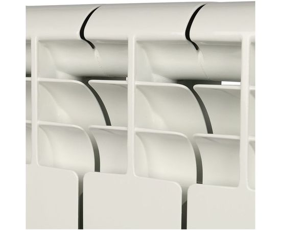 Алюминиевый радиатор ROMMER Profi 500 AL500-80-80-100 10 секций RAL9016 82485 – изображение 11