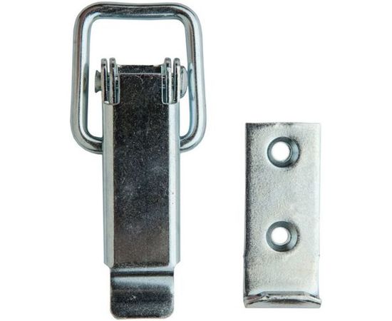 Замок для ящика VORMANN с ответной частью, прямая, 70х31 мм, оцинкованный 01202070/8018 