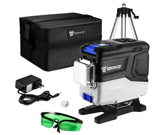 Лазерный самовыравнивающийся профессиональный уровень DEKO LL12-HVR SET 2 065-0105 