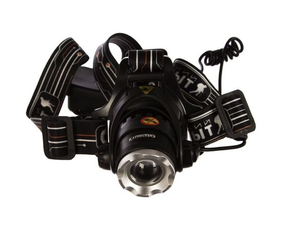 Налобный фонарь Следопыт Эон, 1L, zoom аккумулятор, 220B+12B PF-PFL-HL28 