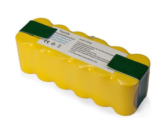 Аккумулятор для беспроводного робота-пылесоса iRobot (14.4В, 3Ач, Ni-MH) TopON PN: GD-ROOMBA-500 TOP-IRBT500-30 