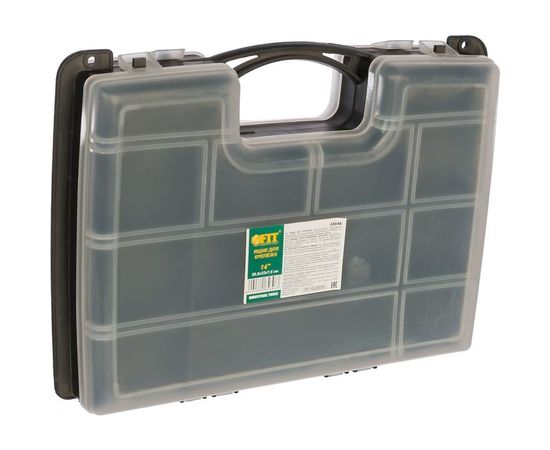 Ящик-органайзер 2-сторонний для крепежа (295х220х76 мм) FIT 65646 