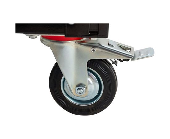 Инструментальная тележка Inforce 3 полки с панелью и ящиками 06-01-19 – изображение 2