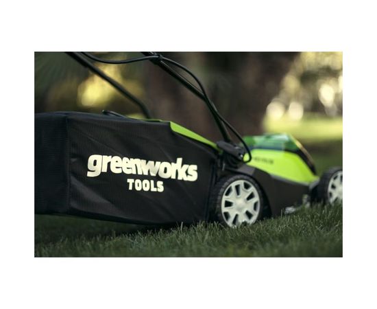 Аккумуляторная газонокосилка Greenworks G40LM35K2 40V 2501907UA – изображение 12