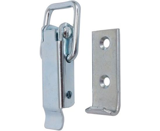 Замок для ящика VORMANN с ответной частью, прямая, 70х31 мм, оцинкованный 01202070/8018 – изображение 3