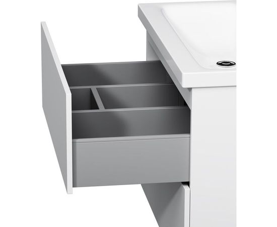 Подвесная база под раковину AM.PM Gem 75 см 2 ящика push-to-open M90FHX07522WG – изображение 2