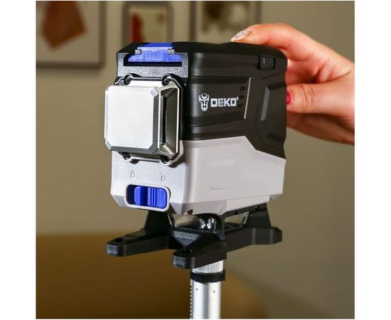 Лазерный самовыравнивающийся профессиональный уровень DEKO LL12-HVR SET 2 065-0105 – изображение 3