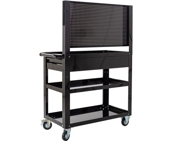 Инструментальная тележка Inforce 3 полки с панелью и ящиками 06-01-19 – изображение 11