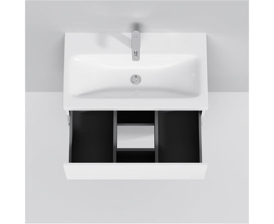 Подвесная база под раковину AM.PM Gem 75 см 2 ящика push-to-open M90FHX07522WG – изображение 8