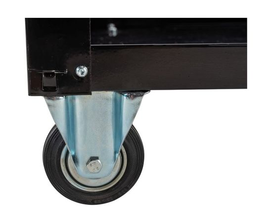 Инструментальная тележка Inforce 3 полки с панелью и ящиками 06-01-19 – изображение 6