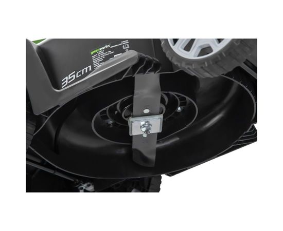 Аккумуляторная газонокосилка Greenworks G40LM35K2 40V 2501907UA – изображение 10