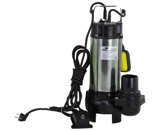 Дренажно-канализационный насос с режущим ножом WWQ NB-2200N 