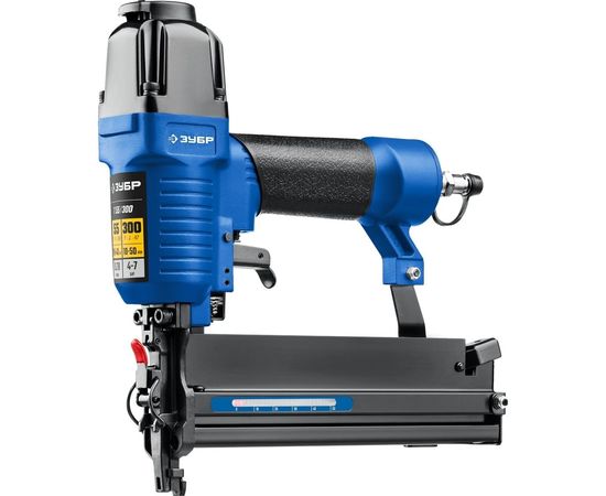 Пневматический нейлер-степлер 2-в-1 для скоб и гвоздей ЗУБР Т55/300 31937 