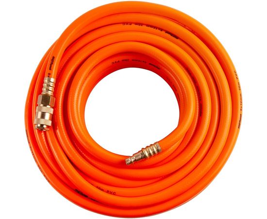 Шланг пневматический PVC 8x14 мм, с быстросъемными фитингами, 20 м AV Steel AV-700220 