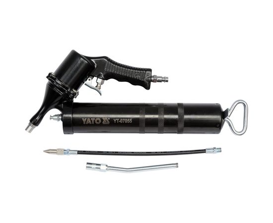 Пневматический шприц для нагнетания густой смазки YATO 400 мл, 0.2-0.8 MPa, 28 л/мин YT-07055 