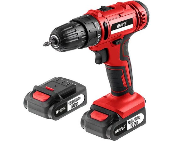 Аккумуляторная дрель-шуруповерт HIPER HCD12BC 