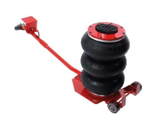 Пневматический подкатной домкрат ROCKFORCE 3 т, h=135-420 мм, D-270 мм RF-YHQD-3WT-270A 