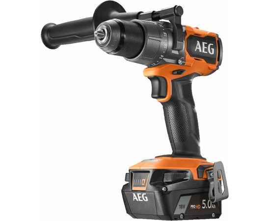 Бесщеточная аккумуляторная ударная дрель-шуруповерт AEG 18В BSB18C3BL-502C 4935478939 