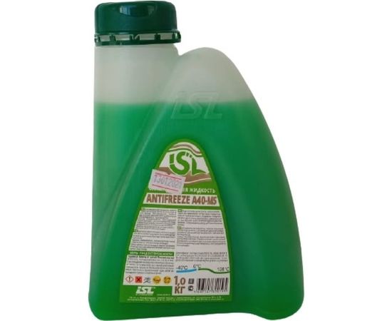 Антифриз ISL А-40MS зелёный, 1 кг НФ-00000003 