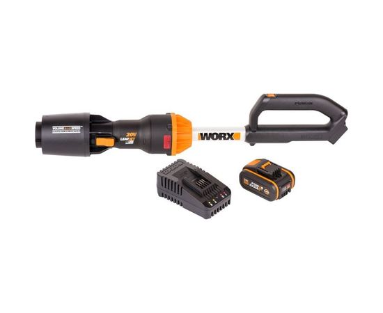 Аккумуляторная бесщеточная воздуходувка WORX 20 В, 4 А*ч WG543E 