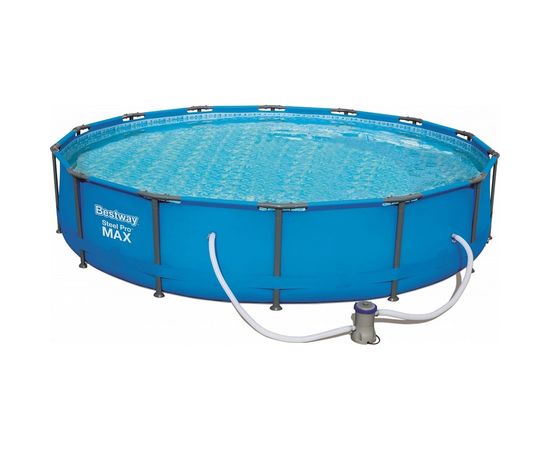 Каркасный бассейн Bestway 427х84см, 10220л, 2006л/ч 56595 BW 