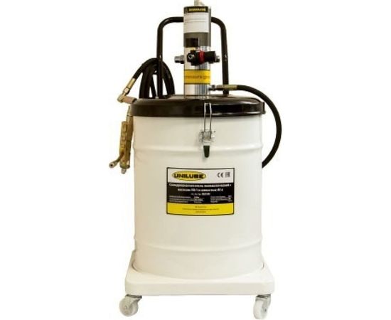 Нагнетатель/Пневматический насос Unilube для смазки и масла, насос 50:1, с емкостью 40 л UG7540 