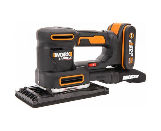 Аккумуляторная виброшлифмашина WORX WX820 