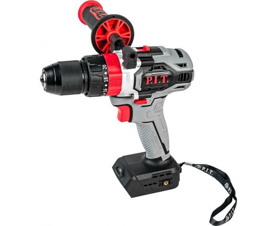 Ударная бесщеточная аккумуляторная дрель-шуруповерт P.I.T. PSB20H-13B 