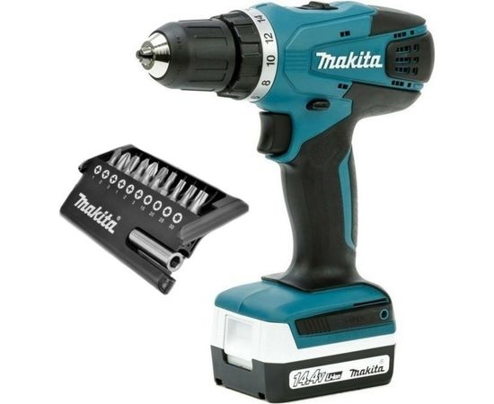 Аккумуляторная дрель-шуруповерт Makita DF347DWEX9 