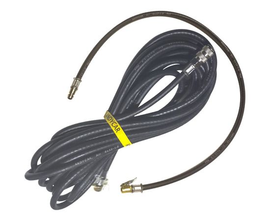 Шланг пневматический с фитингами (24 м + 1 м; d= 6 мм; 10 атм.) Andycar HP-2401 