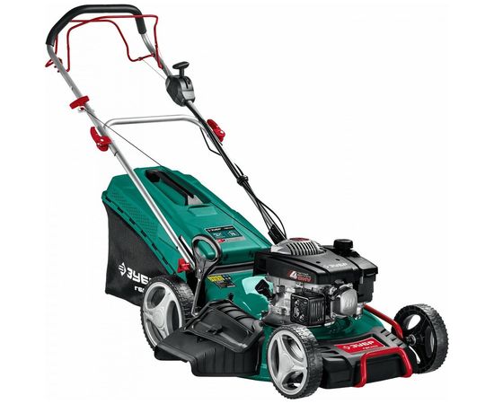 Самоходная бензиновая газонокосилка ЗУБР 510 мм, 6.5 л.с. ГБС-510 