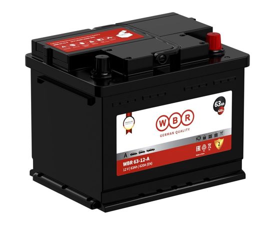 Автомобильный аккумулятор WBR Стартерный 63-12-A 