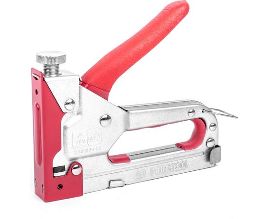 Механический скобозабивной пистолет INTERTOOL под скобу 11.3*0.7*4-14мм RT-0102 